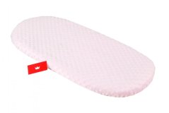 Minky prostěradlo do kočárku / Růžová