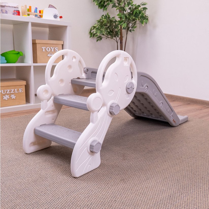 Dětská skluzavka PUPYHOU - Barva: Šedá