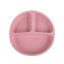 PupyHou silikonový talíř - Barva: Baby pink
