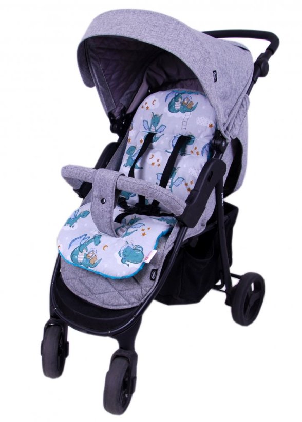 Oboustranná podložka do kočárku - 130