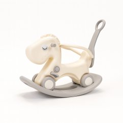 Dětská hračka 2v1 – houpací a pojízdný koník