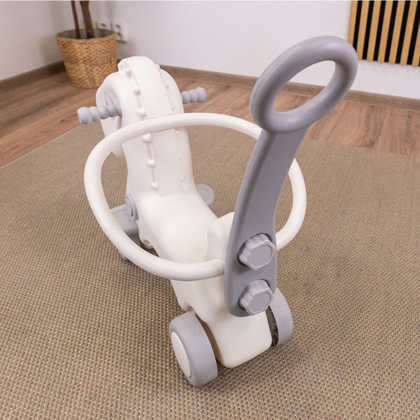 Dětská hračka 2v1 – houpací a pojízdný koník