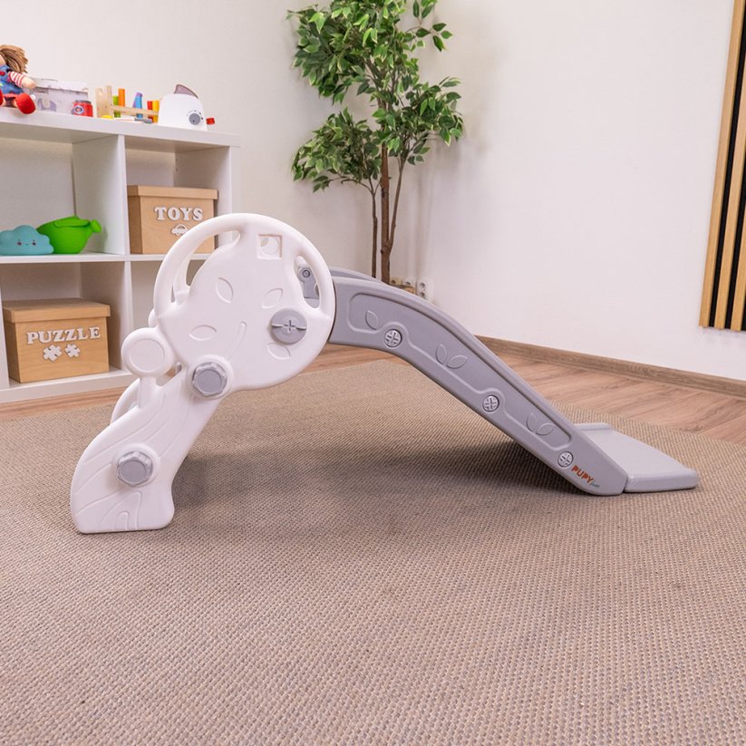 Dětská skluzavka PUPYHOU - Barva: Šedá